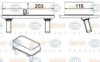 BEHR HELLA SERVICE 8MO 376 725-601 Oil Cooler, engine oil